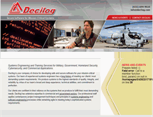 Tablet Screenshot of decilog.com